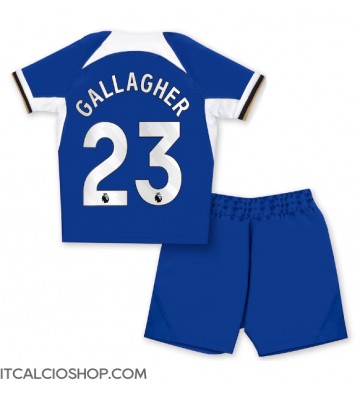 Chelsea Conor Gallagher #23 Prima Maglia Bambino 2023-24 Manica Corta (+ Pantaloni corti)